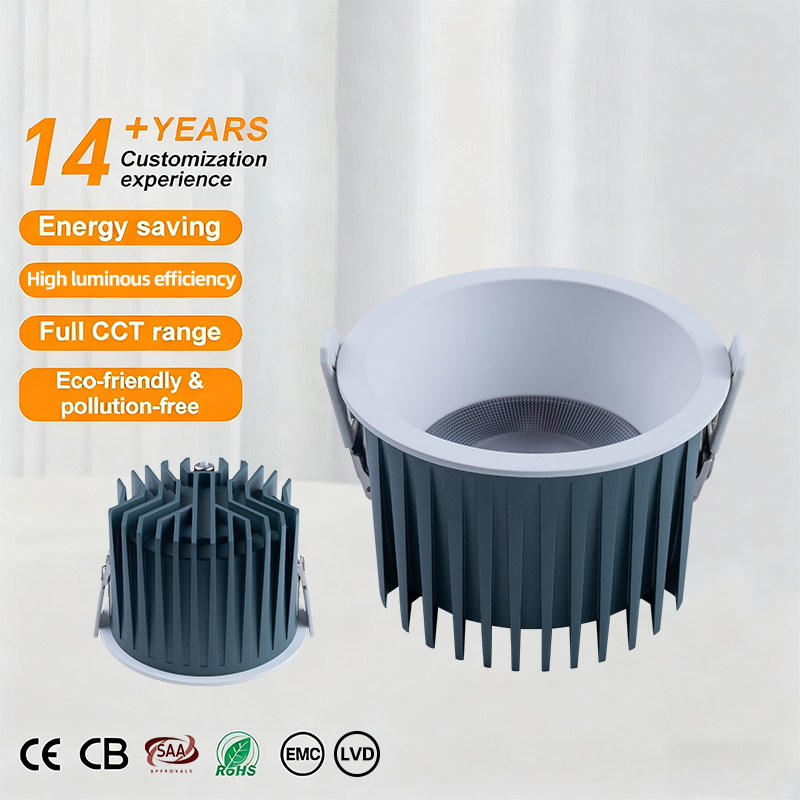 SAA Approved 35W LED Ceiling Downlight with High Lumen Efficiency Commercial Grade Good Price IP54 Rating 60 Degree Light