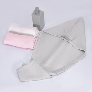Bonnet de séchage en tissu doux pour cheveux, léger, respirant, à <span class=keywords><strong>large</strong></span> queue, épaissi, super absorbant, certifié OEKO-TEX pour la vente en gros - Product Image 4
