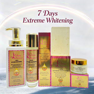 Ensemble de soins éclaircissants pour <span class=keywords><strong>la</strong></span> peau en 7 jours, glutathion et alpha arbutine, anti-âge, élimination <span class=keywords><strong>des</strong></span> imperfections, revitalisation de <span class=keywords><strong>la</strong></span> peau, OEM - Product Image 4