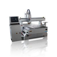 Routeur CNC ATC 1325 avec changeur d'outils optionnel 6-12 pièces pour le bois, le MDF, l'acrylique, le PVC, l'aluminium, le cuivre, les cartes de circuit imprimé et les panneaux composites