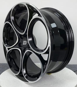 Llantas forjadas personalizadas 5x112 de 18, 19 y 20 pulgadas, llantas de aleación con cara de máquina negra brillante 8 9J para <span class=keywords><strong>Alfa</strong></span> <span class=keywords><strong>Romeo</strong></span> <span class=keywords><strong>Giulia</strong></span> Stelvio <span class=keywords><strong>GTAM</strong></span> - Product Image 5