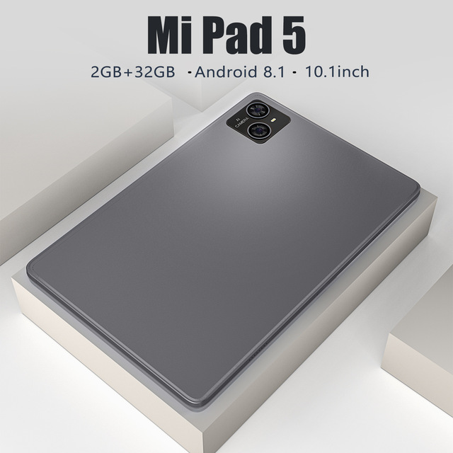Top the Sales Charts New 10.1-inch Mi Pad5 Tablet Octa Core 1.2GHz Wi-Fi Android 8.1 OS 4G 6500mAh Battery