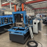 Machine de formage à froid automatique à grande vitesse NaiGu pour tôles trapézoïdales et poutrelles en acier ondulé double couche, contrôle PLC, 0,4-0,6 mm