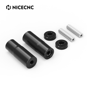 NICECNC Elevadores de Manillar para Motocicleta de 3.7 Pulgadas y 1-1/4 Pulgadas para Harley Street <span class=keywords><strong>Bob</strong></span> FXBB <span class=keywords><strong>107</strong></span> FXBBS 114 <span class=keywords><strong>Fat</strong></span> Boy FLFB <span class=keywords><strong>107</strong></span> - Product Image 1