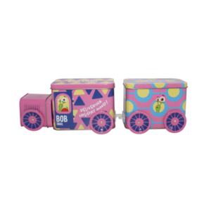 Boîte <span class=keywords><strong>de</strong></span> rangement robuste en fer blanc à plusieurs compartiments, finition mate, pour fournitures scolaires préscolaires, décoration <span class=keywords><strong>de</strong></span> bureau et cadeaux <span class=keywords><strong>de</strong></span> vacances pour enfants - Product Image 1