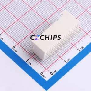 B24B-PADSS-F(LF)(SN) Wire-to-Board Pin Header Through hole Component (THT),P=2mm Connector 2x12P 2mm Through Hole PAD - Product Image 2