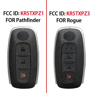 ID FCC d'origine: KR5TXPZ1 pour <span class=keywords><strong>Nissan</strong></span> <span class=keywords><strong>Qashqai</strong></span> Rogue Sentra Sylphy Almera X-Trail 433MHz 4A <span class=keywords><strong>Chip</strong></span> Smart Remote Car Key - Product Image 4