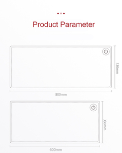 Dites adieu à l'hiver froid, tapis de souris plus chaud 220V, tapis de bureau plus chaud taille supplémentaire pour les jeux, le bureau, la maison - Product Image 5