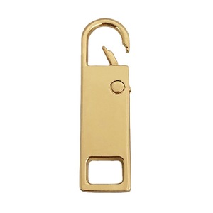 Metal <b>Zipper</b> Pull Hook <b>Replacement</b> for Bags Jackets Backpacks Wallets Outerwear Spring Buckle Classic Style Convenient Accessory - Product Image 1