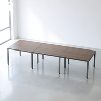 Bureau de travail modulaire pour 6 personnes, 360x120x75cm, pour personnel de bureau et postes informatiques