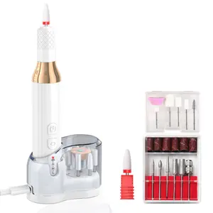 Kit professionale per Manicure 18000RPM senza fili per unghie ricaricabile per unghie per trapano elettrico per unghie