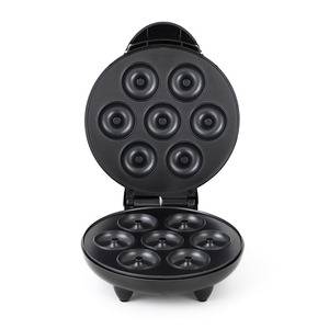 เครื่องทำโดนัท 110V สแตนเลส แผ่นทำความร้อนสองด้าน แบบกลม ใช้ไฟฟ้า สำหรับร้านเบเกอรี่ - Product Image 3