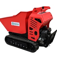 Mini-dumper chinois 500 kg de charge, 4 roues, mini-dumper agricole, brouette motorisée