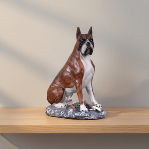 Figuras de Perros Personalizadas, Artesanía en Resina, Arte Popular, Estatuas de Animales para Jardín, Decoración para Interiores y Exteriores del Hogar - Product Image 2