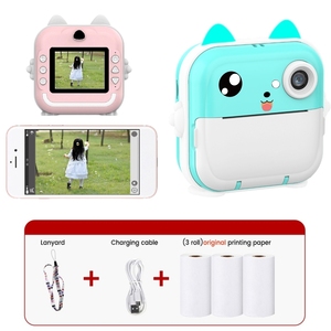 Cámara Instantánea para Niños con Papel Térmico, Mini Cámara BT, Regalos de Navidad y Cumpleaños, Video Digital Full HD, MicroSD, para Niñas y Niños Pequeños - Product Image 6