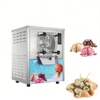 China Leverancier Roestvrij Staal Gelato Hard Ijs Machine Aanrecht Top Commerciële Melk Batch Maker