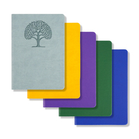 Collège en cuir vert 352 pages réutilisable personnaliser Journal voyageurs papeterie registre cahier de produits laitiers de luxe pour les étudiants