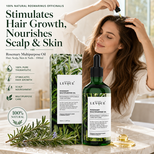 Olio di Rosmarino OEM per la Crescita dei Capelli, Elixir Naturale per il Cuoio Capelluto, Olio Multiuso per la Cura della Pelle - Product Image 1