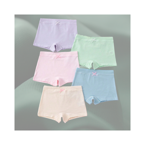 Boxer pour filles Livraison rapide Slip quotidien Sous-vêtements pour enfants Emballage personnalisé dans des sacs en poly de fabricant du Vietnam - Product Image 1