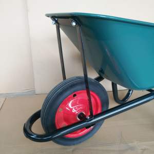 Venta caliente Sri Lanka Sudáfrica 60 litros carretilla WB3800 con rueda sólida - Product Image 3