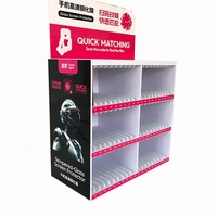 Présentoir de Comptoir en Acrylique Personnalisé pour Maquillage, Présentoir Pop à 3 Étagères Légère pour Usage Commercial