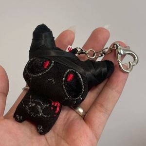 LLavero de peluche gótico de terror para Halloween, bolso de muñeca de monstruo sangriento, accesorios de miedo para mochila, decoración de fiesta de Cosplay, moda - Product Image 3