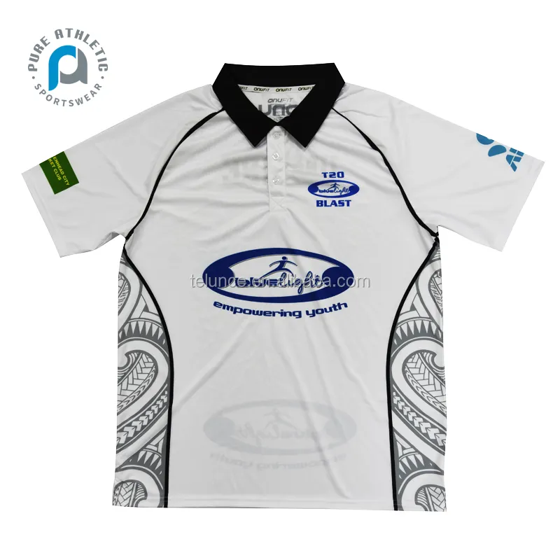 PURE benutzer definierte Stickerei Logo schnell trocknende Sport hemden für Männer Golf Shirt Trikot Polos hirts
