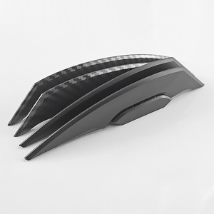 Qiangye Motorcycle <b>Wind</b> Deflector Carbon Fiber Black 15cm Universal Modification Part For Electric Motorcycles - Product Image 1
