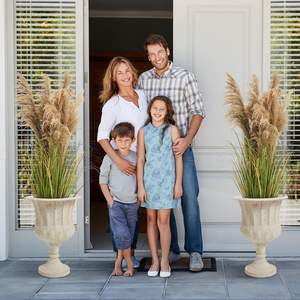 Maison Bureau Jardin Décoration <span class=keywords><strong>De</strong></span> Mariage Herbe <span class=keywords><strong>De</strong></span> <span class=keywords><strong>Pampa</strong></span> Artificielle Oignon Herbe <span class=keywords><strong>De</strong></span> Roseau Réaliste Plantes <span class=keywords><strong>En</strong></span> Plastique Fleurs Bonsaï <span class=keywords><strong>Pot</strong></span> <span class=keywords><strong>Arbre</strong></span> Format - Product Image 2