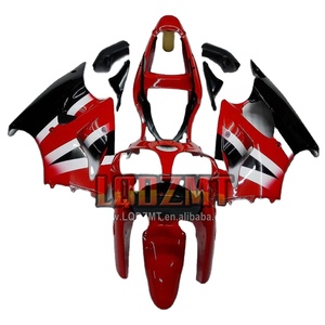 Cuerpo de inyección para KAWASAKI <span class=keywords><strong>NINJA</strong></span> ZX 6R <span class=keywords><strong>636</strong></span> ZX636 ZX6R 00 01 rojo de fábrica 02 37No.21 2000 2000 2001 600CC, carenados para modelos de fábrica - Product Image 1