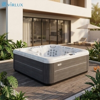 VIRLUX V1013 T10 Spa extérieur moderne pour 6 personnes avec système de contrôle intelligent