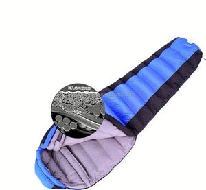 Sac de couchage enveloppant imperméable portable pour le camping, en polyester et nylon, écologique, pour adultes unisexes, très vendu en hiver et en automne - Product Image 3