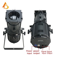 Éclairage de scène professionnel Guangzhou 200W, projecteur ellipsoïdal LED DMX avec zoom