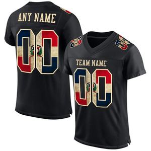 BETHERIVAL OEM – Ensemble maillot et short de football américain de haute qualité, personnalisable, imprimé, en maille respirante, style court et élégant - Product Image 4