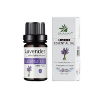Ensemble diffuseur d'huile essentielle pure 10ml avec arbre à thé menthe poivrée lavande eucalyptus orange orange saveurs d'orange