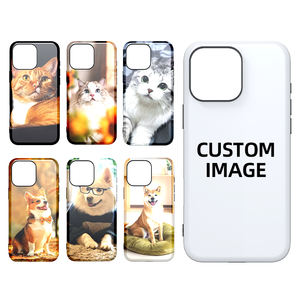 Étui personnalisable pour animaux de compagnie-TPU brillant + <span class=keywords><strong>PC</strong></span> pour <span class=keywords><strong>iPhone</strong></span> 14 Pro Max | Vente en gros d'une seule pièce - Product Image 2