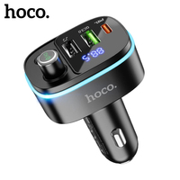 Chargeur de voiture HOCO E62 45w avec émetteur FM sans fil, charge rapide, type C