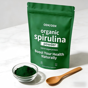 Espirulina Orgánica en Polvo OEM <span class=keywords><strong>de</strong></span> Marca Privada, Rica en Proteínas, Vitaminas y Minerales, Apoyo Inmunológico - Product Image 1