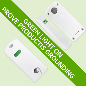 Kit de testeur de mise à la terre en ABS de 15 pieds, testeur de continuité universel, testeur de prise avec cordon de mise à la terre pour les produits de mise à la terre - Product Image 5