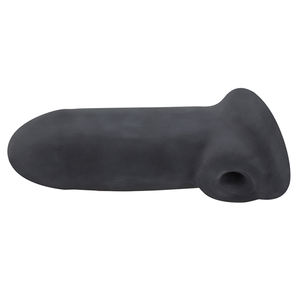 Bestseller TPE Amerikanische Penisvergrößerungshülle Verlängerungshülle Penis-Extender Kondom Sexspielzeug - Product Image 2
