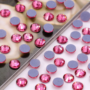 Strass thermocollants à dos plat de haute qualité SS4-8, vente directe d'usine de strass à dos plat <span class=keywords><strong>pour</strong></span> robes - Product Image 4