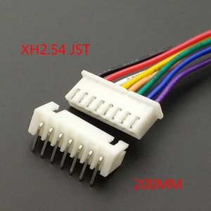10 pcs xh 2.54 jst מחבר חוט כבל כבל 20 ס "מ ארוך 26awg 2/3/4/5/6/7/8/9/10/11/12p + xh 2.54 להתחבר לחבר-במחט כיפוף - Product Image 3