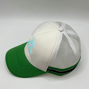 Casquette de baseball unisexe respirante en maille éponge avec logo personnalisé à 5 panneaux - Product Image 4