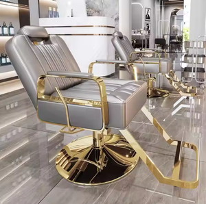 เก้าอี้ร้านเสริมสวย Zs 2024 รุ่นใหม่ เก้าอี้ตัดผมปรับเอนได้ เก้าอี้จัดแต่งทรงผม เฟอร์นิเจอร์ร้านตัดผมปรับระดับได้ - Product Image 2