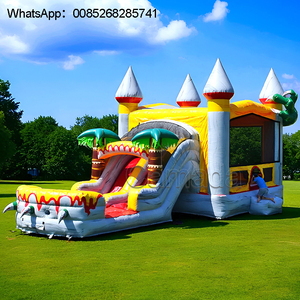 Castillo de salto inflable con tobogán Combo gorila espacio caminar astronauta inflable casas de rebote tobogán Combo - Product Image 5