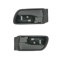 Poignée intérieure de porte avant et arrière, interrupteur de verrouillage intérieur, poignée de tirage intérieure de porte, compatible avec les modèles Toyota Camry 2002-2006