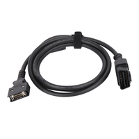 Cable OBDII de 16 Pines Macho a SCSI de 20 Pines, Cable SCSI a OBD para Interfaz VGA, Diagnóstico, Programación DIY