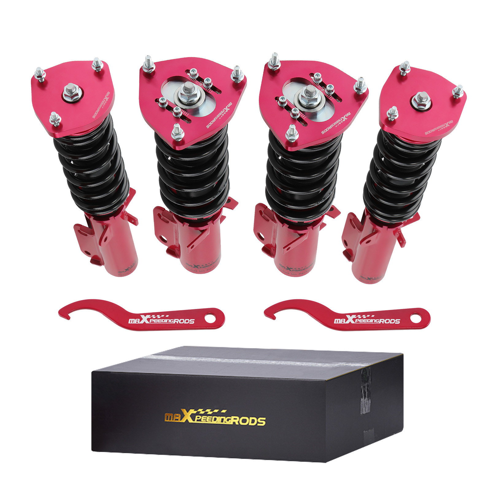 カスロス Amazon.com: maXpeedingrods Coilovers for Toyota Corolla 2003