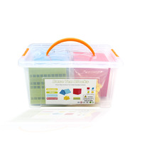 Balok Angka Desimal (Set 4 Tingkat), Alat Bantu Pengajaran Nilai Tempat Angka Matematika