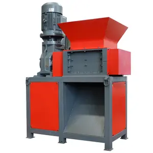 Pallet gỗ tái chế nhỏ Shredder động cơ duy nhất máy nghiền gỗ sản phẩm Máy Nghiền